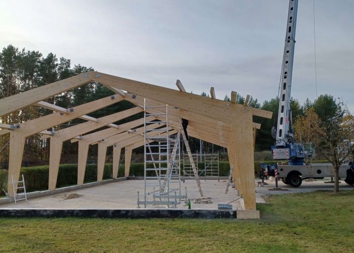 Holzständerbau